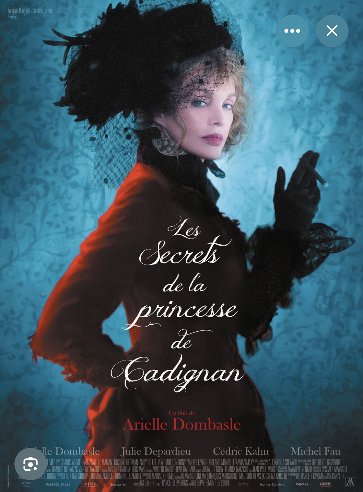 LES SECRETS DE LA PRINCESSE DE CADIGNAN, Arielle Dombasle 2023, Arielle Dombasle, Julie Depardieu (romance)@@.jpg
